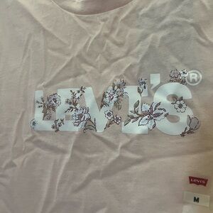 Levi's Pink Floral Graphic Tee